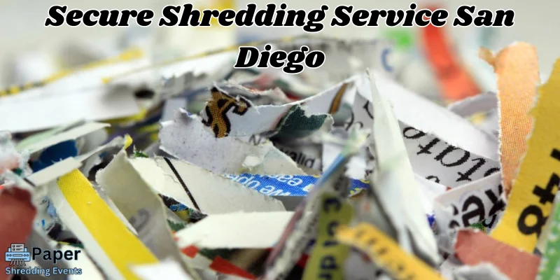 Secure shredding service in san diego