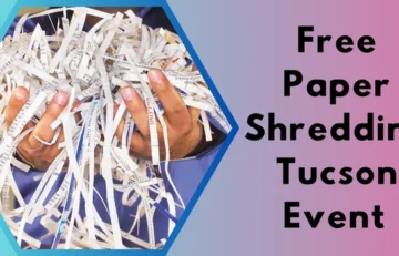free paper shredding tucson event