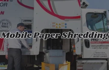 Mobile Paper Shredding